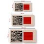 Wallity ASR_CNV2-19 Set de 2 Pinturas Decorativas en Lienzo Multicolor 50x50 cm